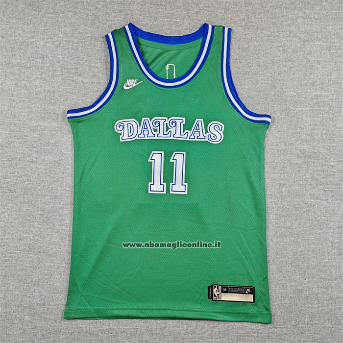 Maglia Bambino Dallas Mavericks Kyrie Irving No 11 Classic 2025-26 Verde